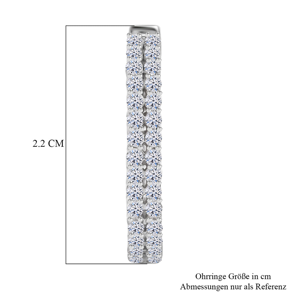 Schmuck-Trio: LUXURIANT DIAMOND SI-GH Labor Diamant Schmuckset (Ringgröße 17,5)