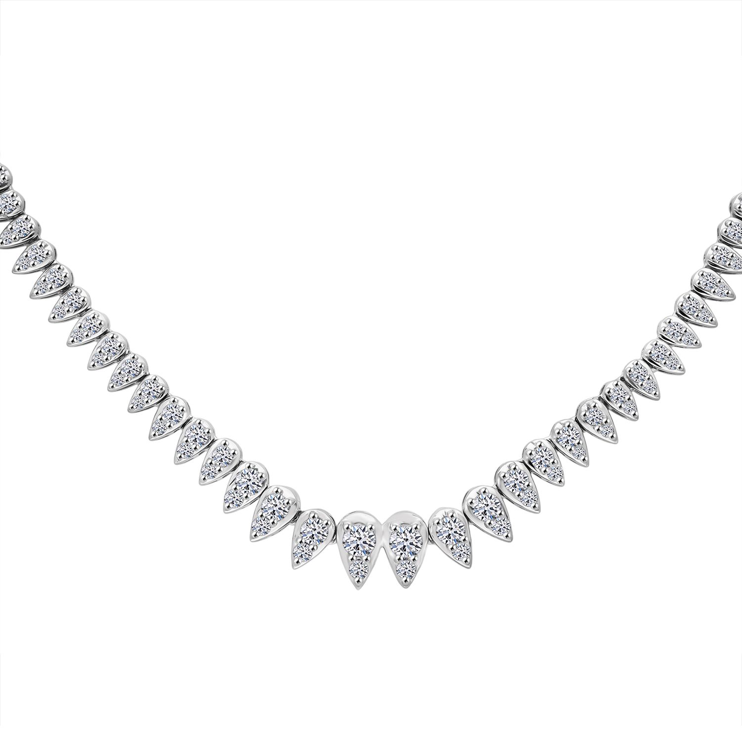 LUXURIANT DIAMOND Duo: SGL zertifiziertes SI-GH Labor-Diamant Armband & Halskette