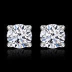 LUXURIANT DIAMOND- SGL zertifizierte VS-EF Labor Diamant Ohrringe und Anhänger in 375 Weißgold