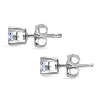 LUXURIANT DIAMOND- SGL zertifizierte VS-EF Labor Diamant Ohrringe und Anhänger in 375 Weißgold