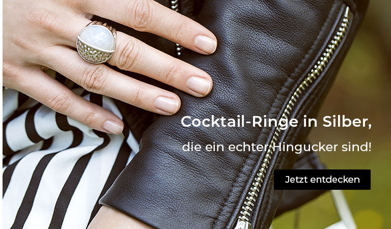 Silver Cocktail Rings