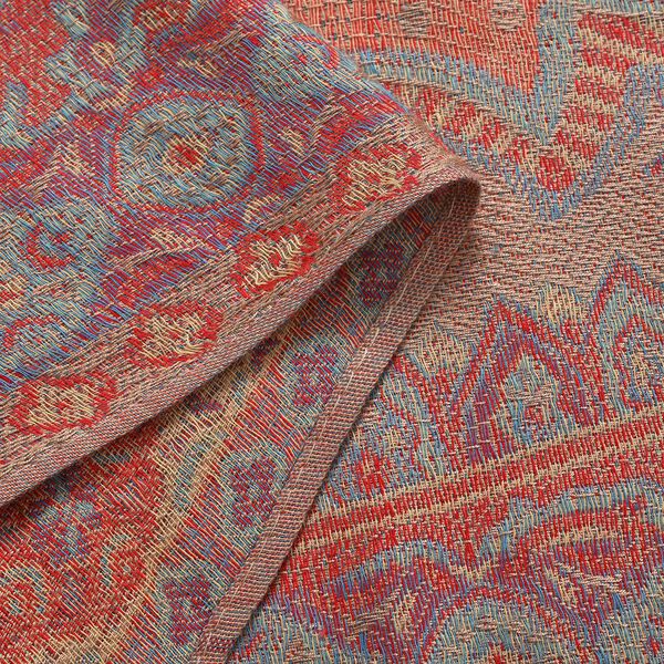 Paisley Schal, pfirsisch image number 4