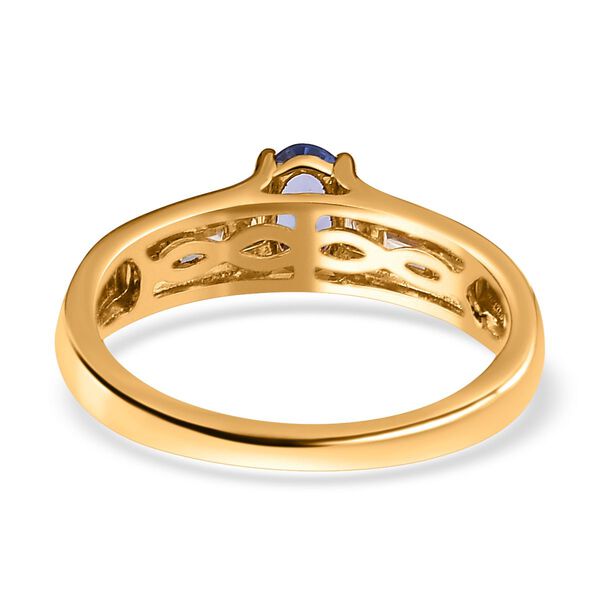 AA Tansanit und Zirkon Ring - 1,05 ct. image number 6