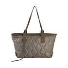 Stilvolle gesteppte geräumige -Tote Tasche, wasserabweisend, 56x30x16cm, Olive