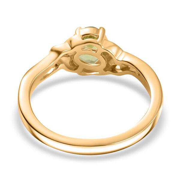 D'Joy Peridot und Zirkon Ring - 0,82 ct. image number 6