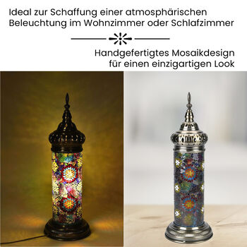 Mosaik Glas Stehlampe