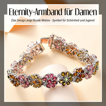 AA Multi-Turmalin und Zirkon Armband