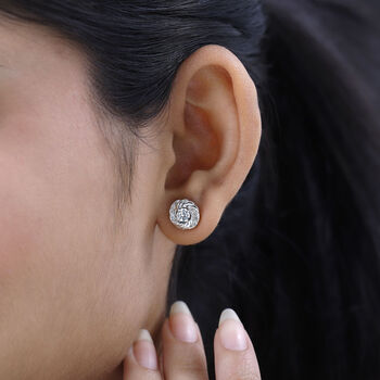 Moissanit Ohrringe - 0,63 ct.