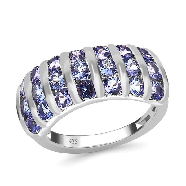 AA Tansanit Ring - 2,14 ct. image number 4