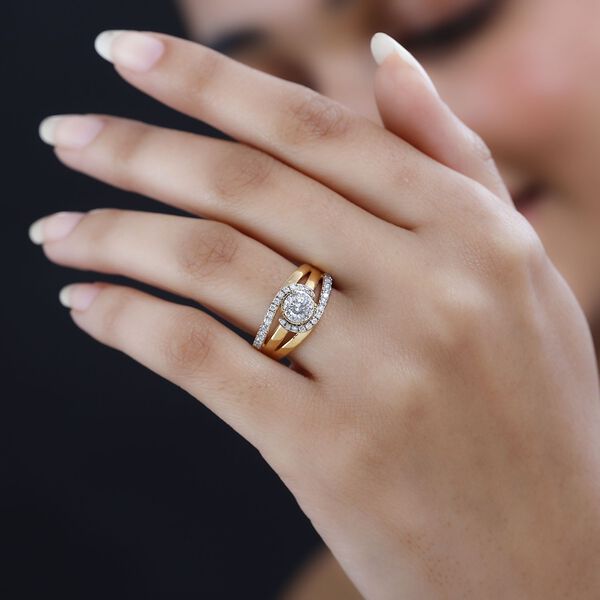 Moissanit Ring - 1,12 ct. image number 3