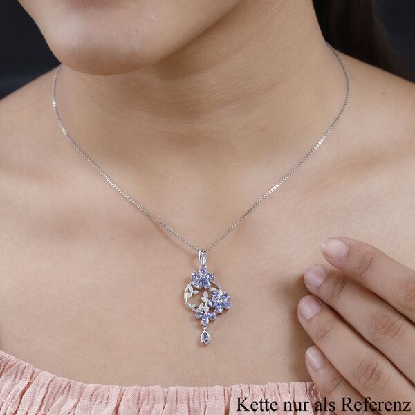 Tansanit Anh&auml;nger, ca. 2.13 ct image number 2