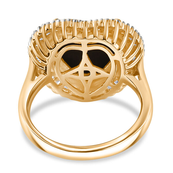 D'Joy Ammolit und Diamant Ring - 3,88 ct. image number 6