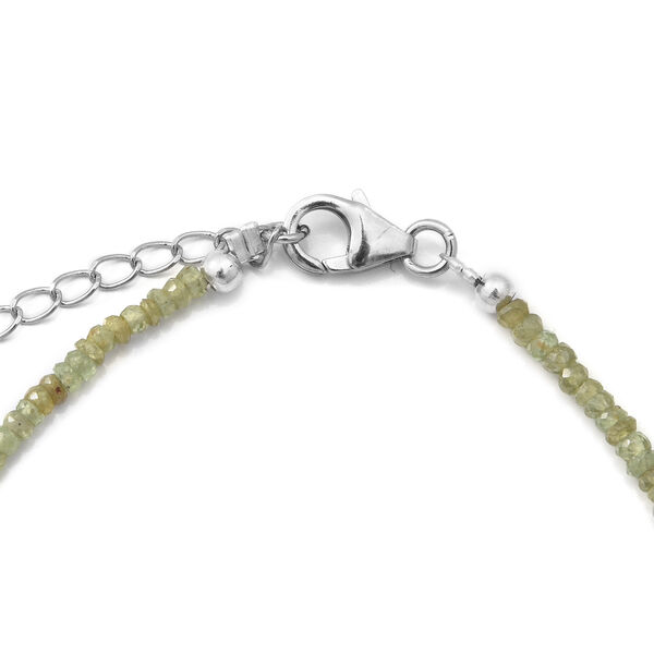 Demantoid Granat Armband ca. 19 cm lange 925 Silber Rhodiniert ca. 17.00 ct image number 3