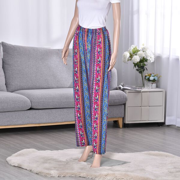 Gewebte Viskosehose, L&auml;nge 103/ H&uuml;fte 66/ Taille 56cm, rotfarben image number 3