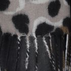 Damen Kunstfell Kimono, Leopardenmuster, Einheitsgröße Schwarz image number 5