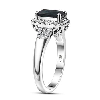 RHAPSODY AAAA Indicolith und Diamant Ring in 950 Platin - 1,71 ct.
