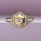 Moissanit Ring - 0,71 ct. image number 1