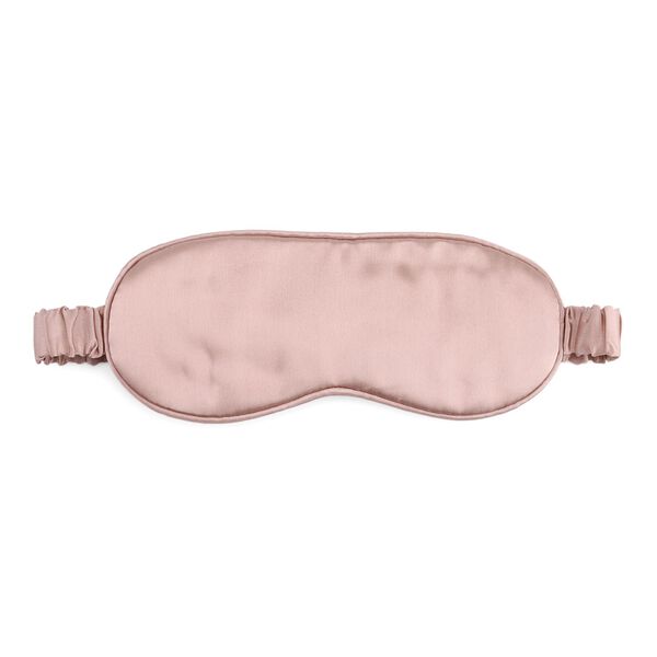 LA MAREY Augenmaske aus 19mm 100% Maulbeerseide mit 100% Seidenf&uuml;llung, Rosa