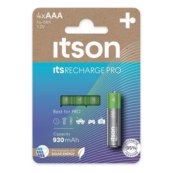 ITSON RECH AAA Akku 930 mAh 4er Set