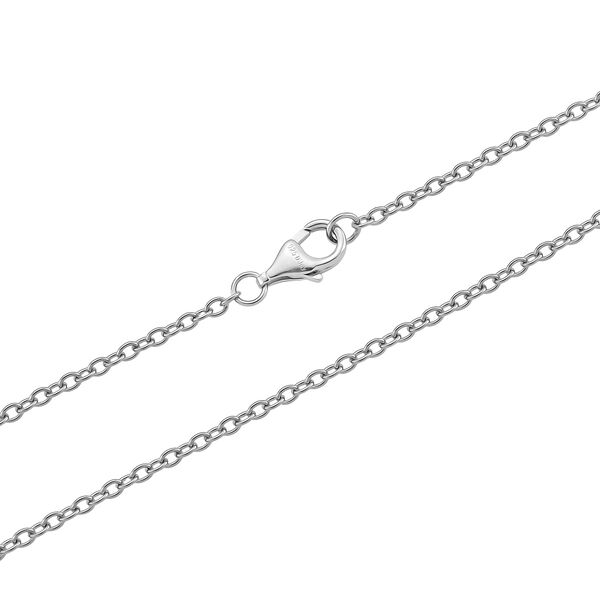 Moissanit L&ouml;wenkopf, London Blau Topas Anh&auml;nger mit Kette, 925 Silber rhodiniert ca. 4.07 ct image number 6