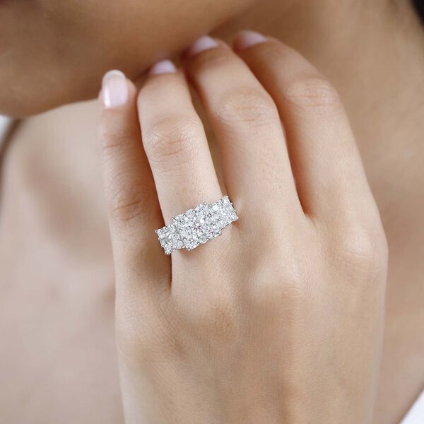 Moissanit Ring - 2,24 ct. image number 4