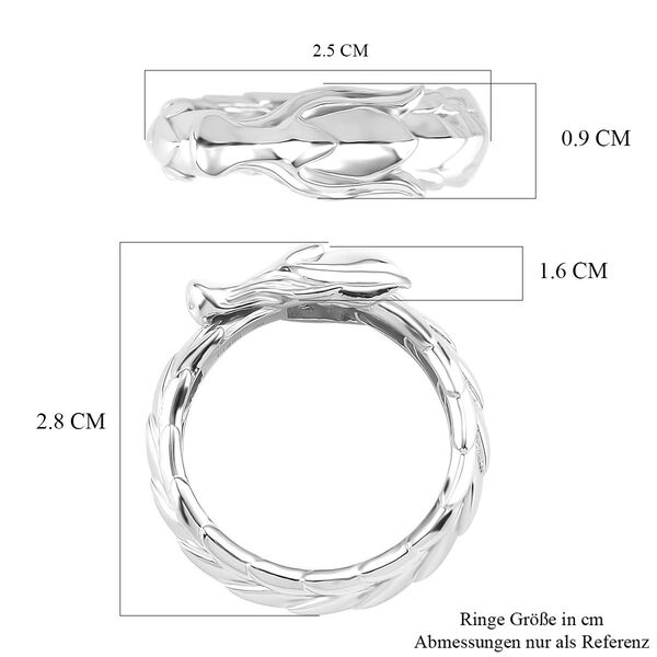 RHAPSODY - 950 Platin Ring (Gr&ouml;&szlig;e 17.00) ca. 8,26g image number 5