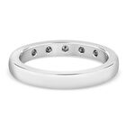 RHAPSODY Diamant zertifiziert VS2 E-F Band Ring 950 Platin image number 4