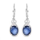 Kyanit Ohrringe 925 Silber platiniert ca. 7,21 ct.