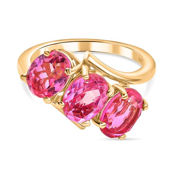 Sunset Triplett Quarz Ring, ca. 4,31 ct. image number 0