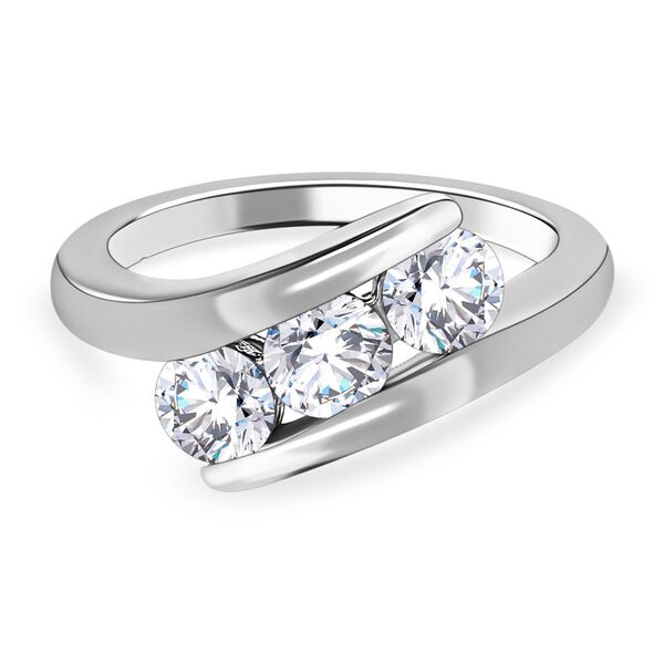 Moissanit Ring - 1,15 ct.