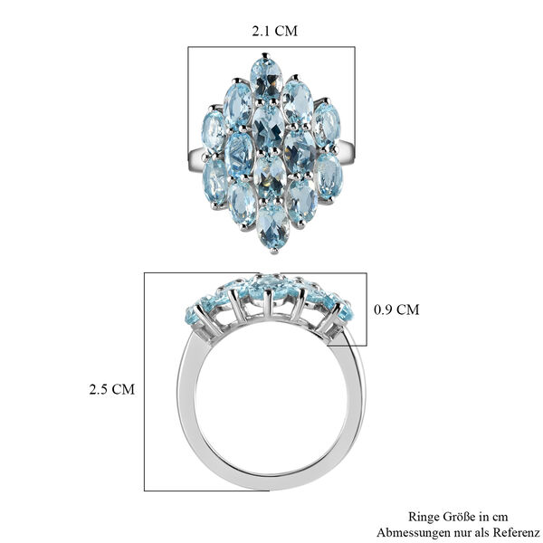 Espirito Santo Aquamarin-Ring, ca. 5,47 ct image number 8