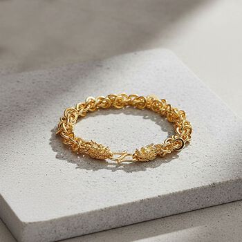 Armband in Goldton, 20cm