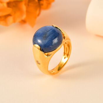 Kyanit und Zirkon Ring - 15,73 ct.