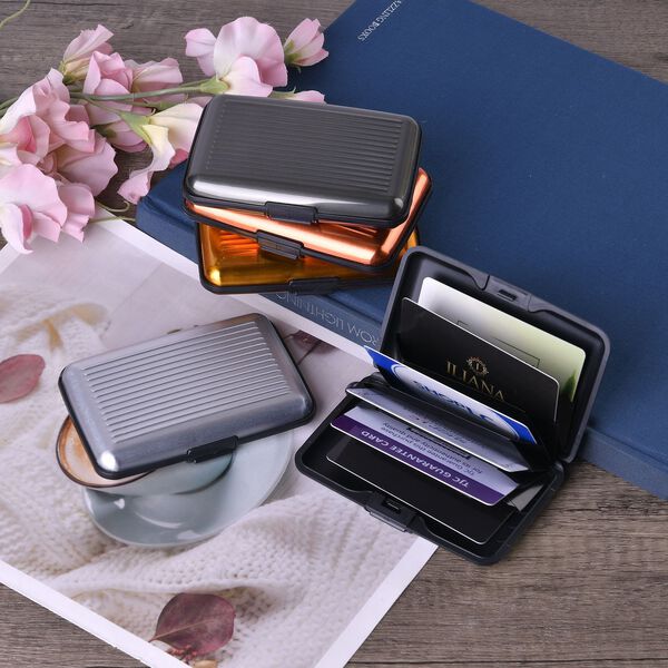 5er-Set RFID Kartenhalter, mehrfarbig image number 3