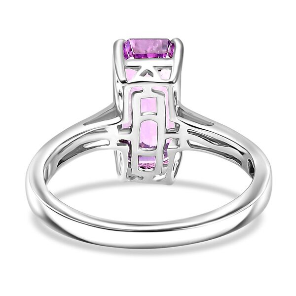 AAAA Kunzit Ring in 375 Gold - 4 ct. image number 6