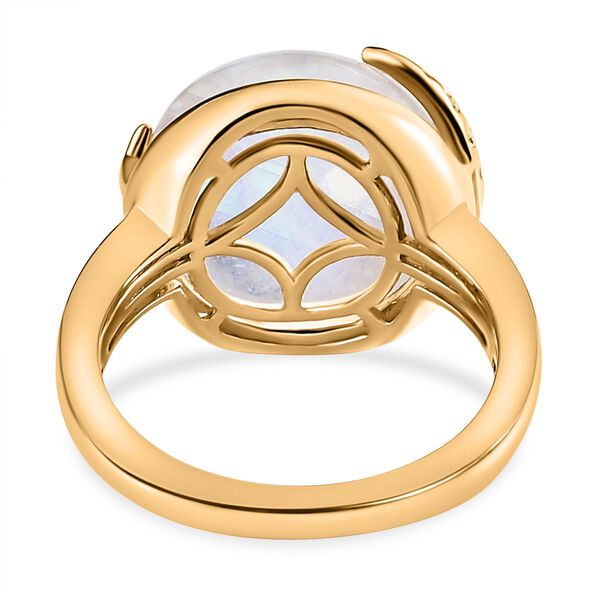Regenbogen Mondstein Ring - 11,55 ct. image number 6