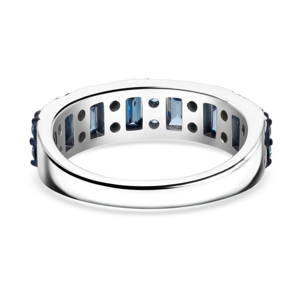 LUXURIANT SGL zertifizierter SI-GH Labor blauer Diamant Ring - 1 ct. image number 3