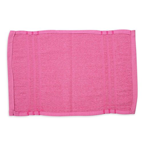 "Set of 10 Cotton recyceld terry kitchen towel 30x46 cms 45gm per pc/ 330gsm Color: pink" image number 1