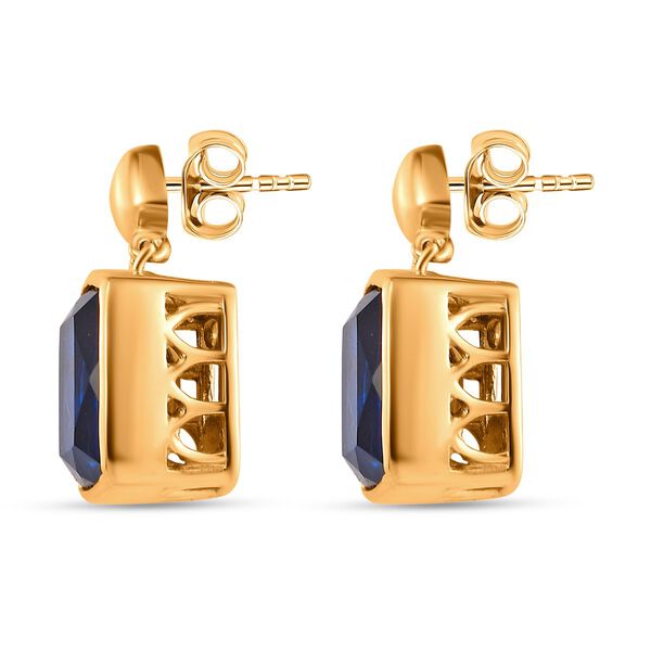 Ceylonfarbene Quarz-Ohrringe - 6,58 ct.&nbsp; image number 5