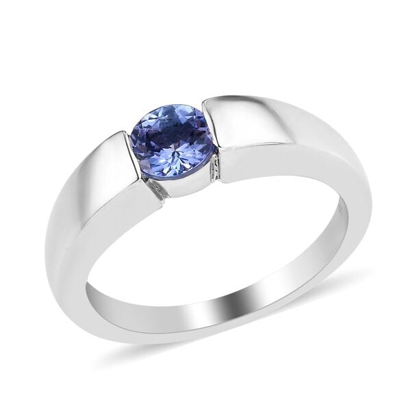 Tansanit Solitär Ring - 0,50 ct. image number 4