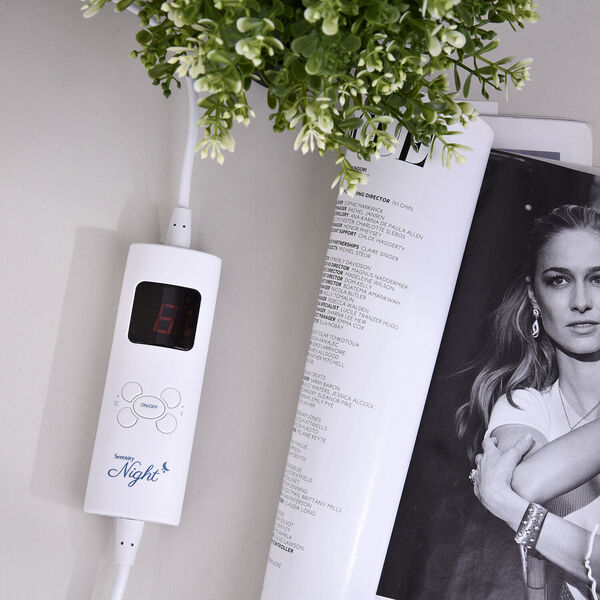 Elektronische Heizdecke, Weiß image number 2