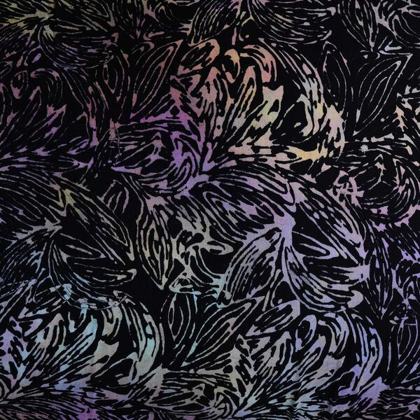 Bedruckter Sarong aus Viskose, Schwarz image number 3