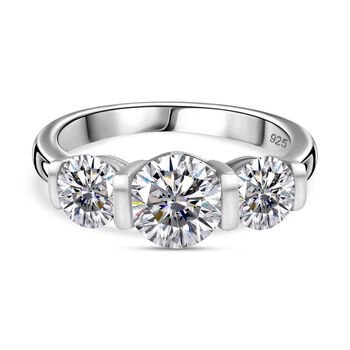 Moissanit Ring, ca. 1,81 ct.