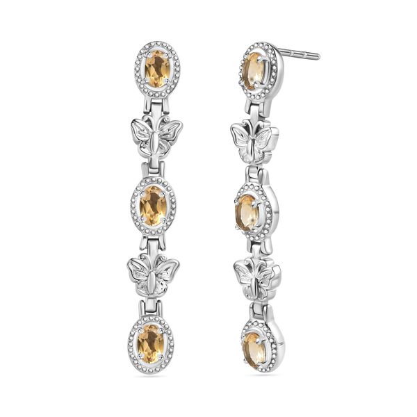 Citrin Ohrringe - 2,91 ct. image number 0