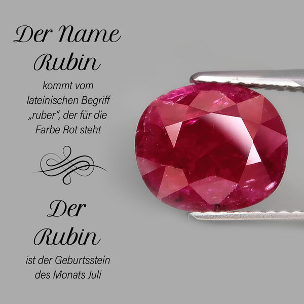 Afrikanischer Rubin und Diamant-Anhänger - 4,50 ct. image number 4