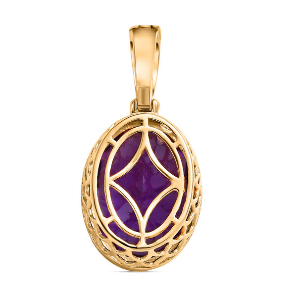 Afrikanischer Amethyst-Anh&auml;nger - 16 ct. image number 4