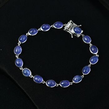 D'Joy AA Tansanit Armband, 19cm - 25,65 ct.