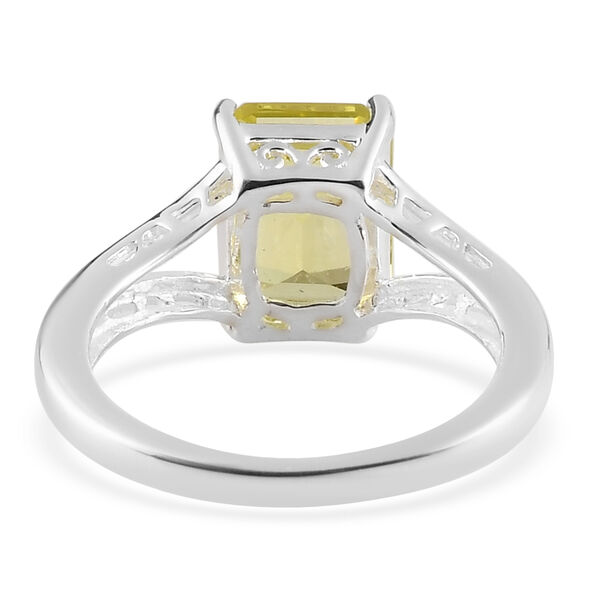 Ouro Verde-Quarz-Ring, 925 Silber  ca. 2,33 ct image number 6