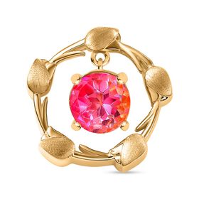 Sunset Triplett Quarz Anhänger, ca. 2,29 ct.