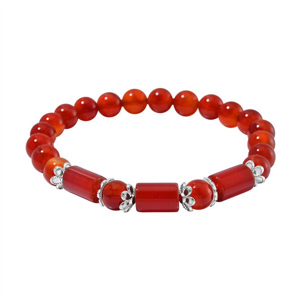 Rotes Achat-Schmuckset - 136 ct. image number 3